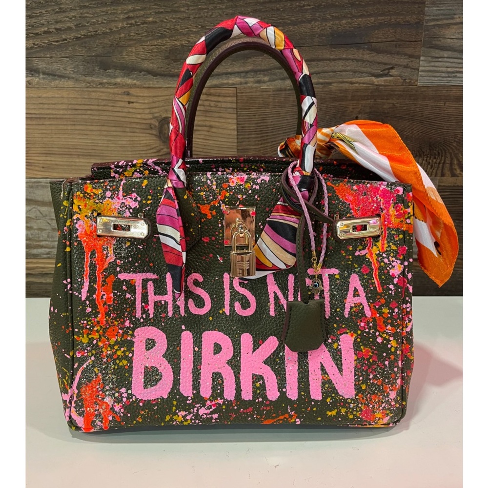 Anca Barbu iconic “NOT A BIRKIN BAG” 30CM